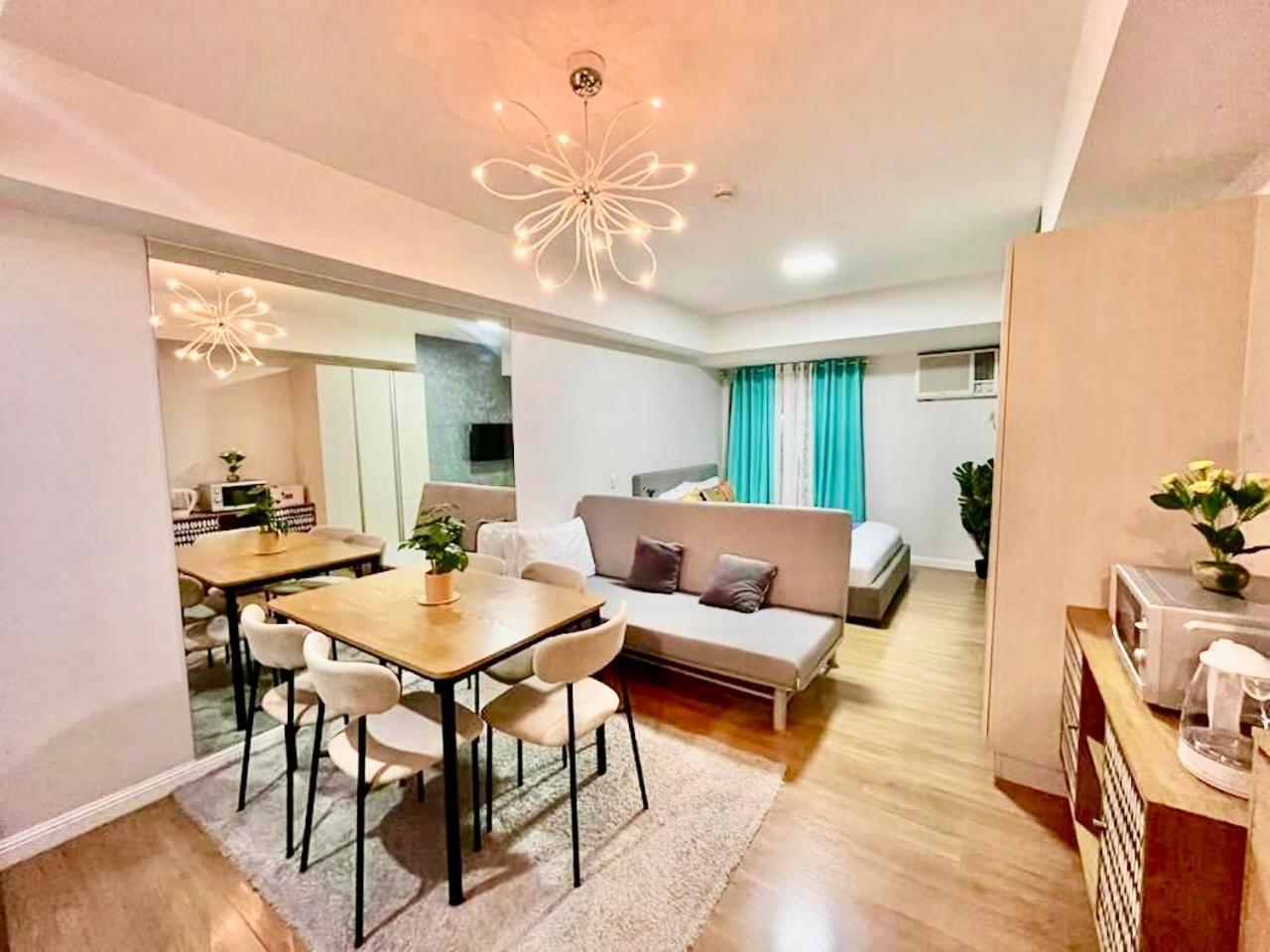 Abreeza Studio Suite 2321 - Pool, Wifi, City View, Washer, Ac, Netflix, Mall Davao City Buitenkant foto